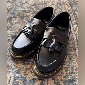 Dr Martens Adrian Smooth Leather Tassel Loafers